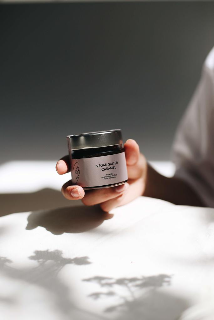 Vegan salt caramel