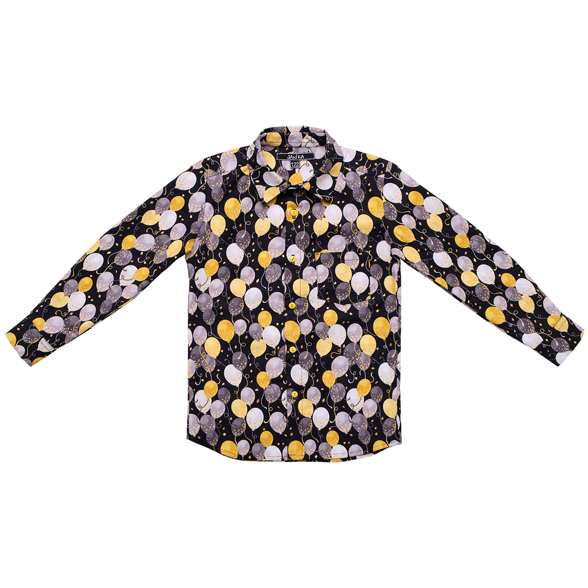 Shirt «Balloons on black»