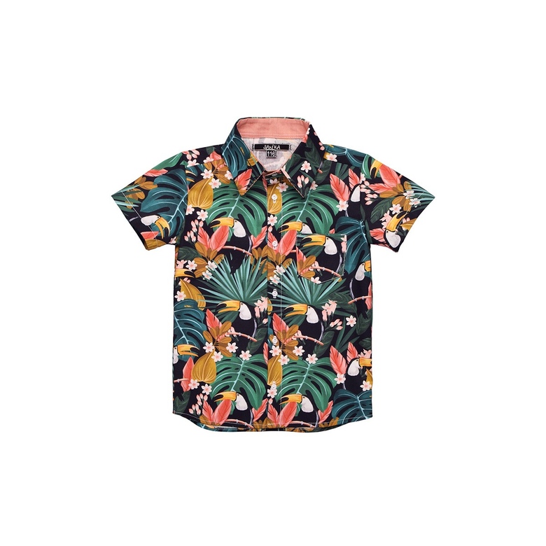 Shirt «Tropical toucans»