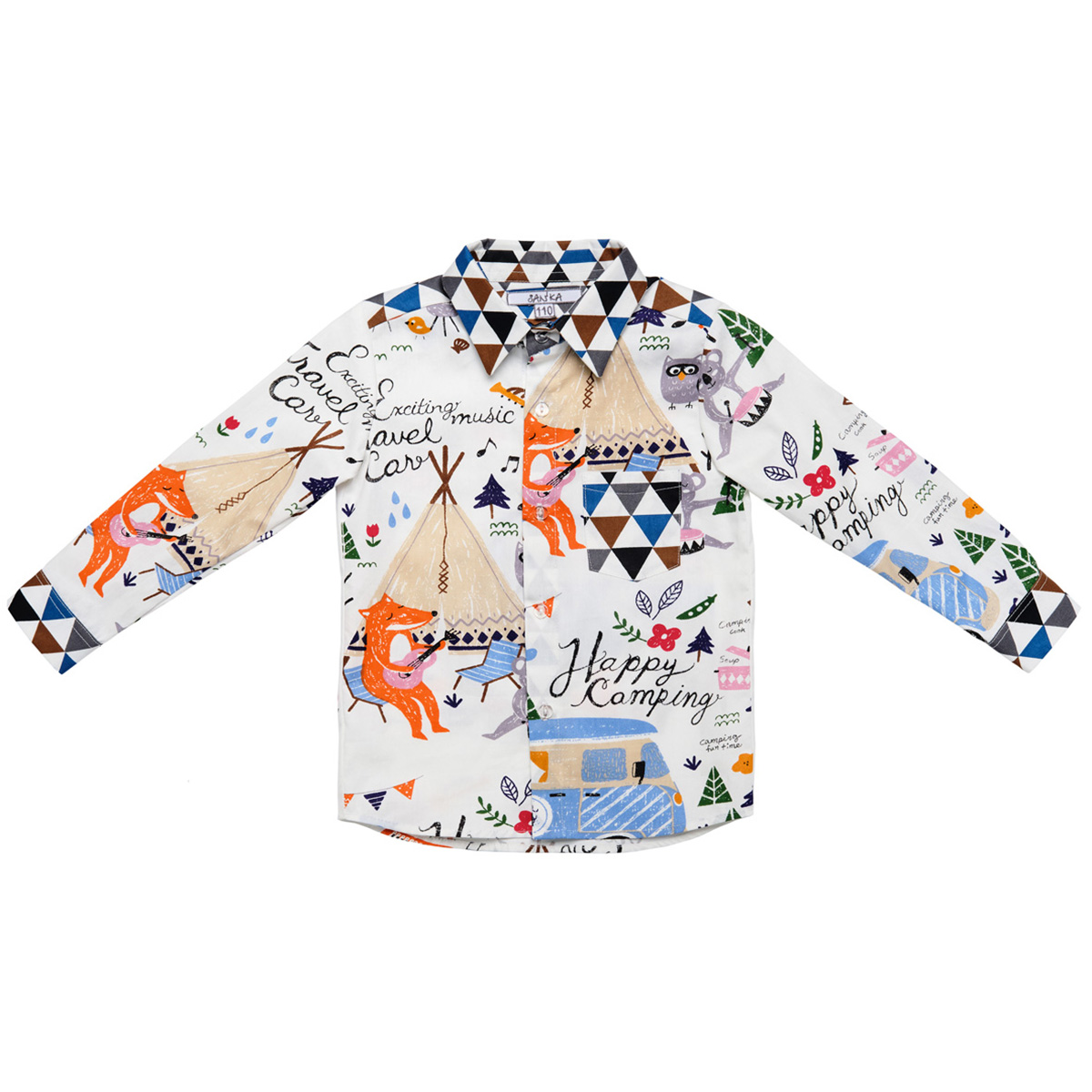 Shirt «Happy camping»