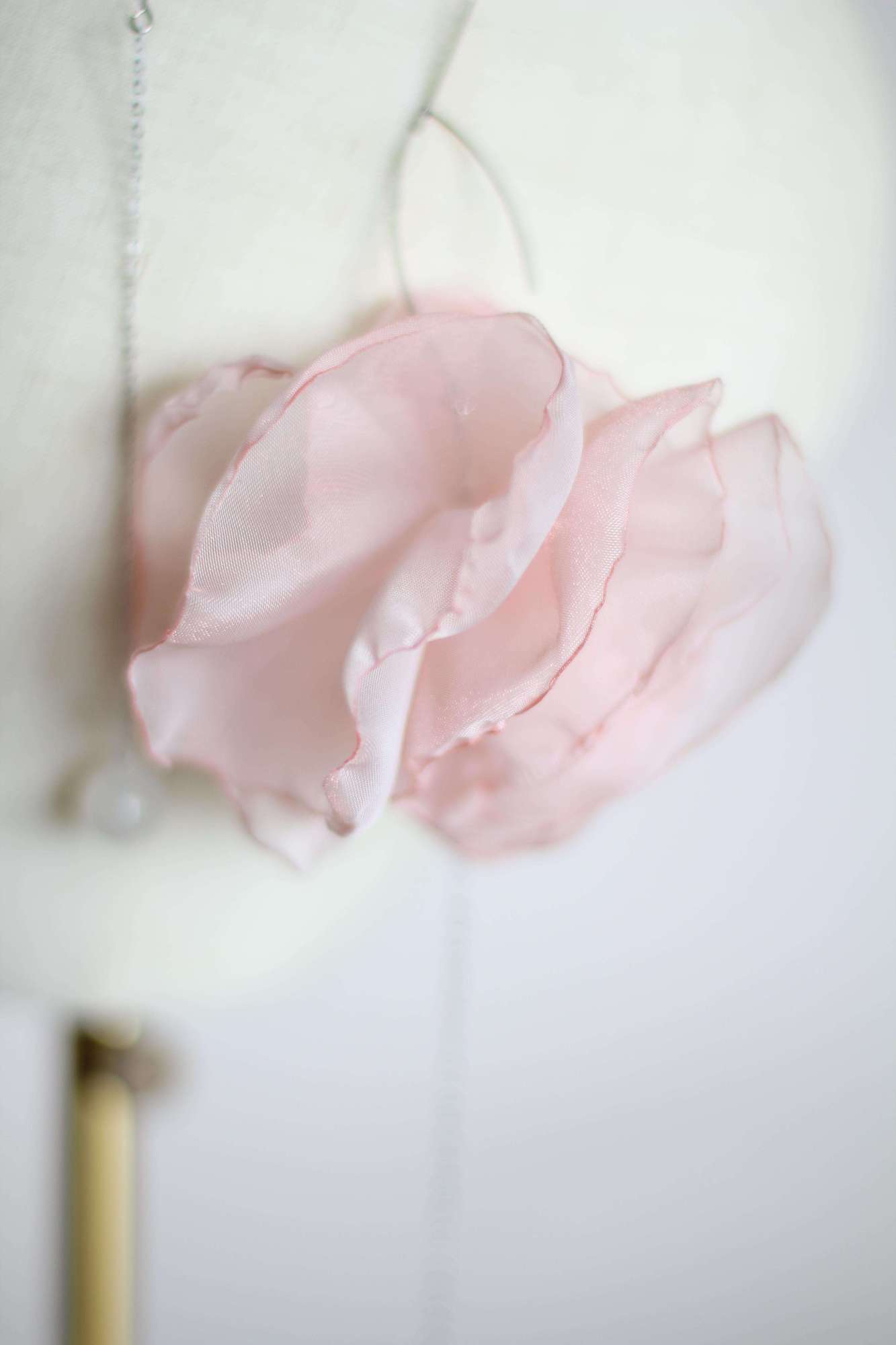 серьги PINK PEONY