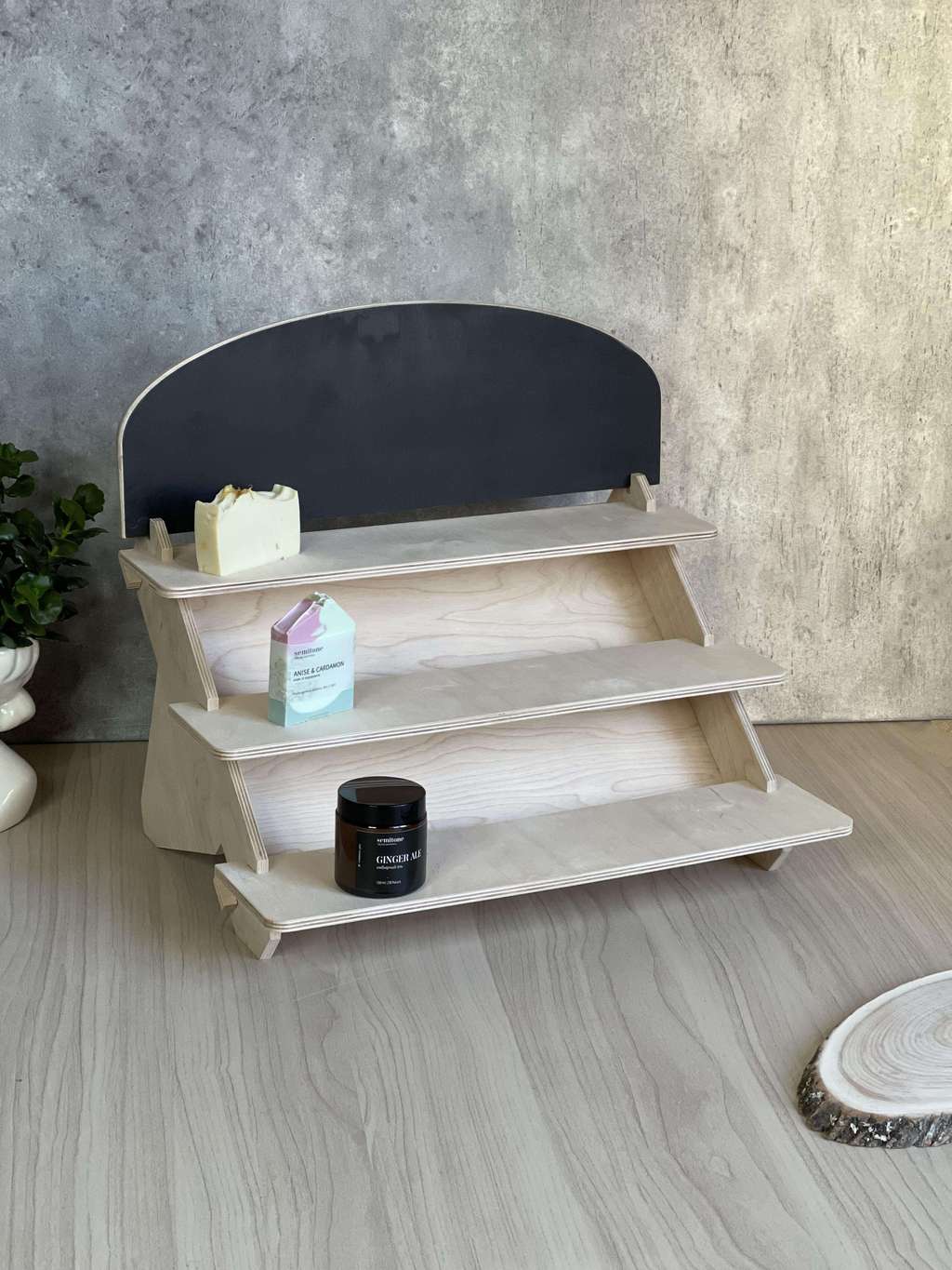 Collapsible rack for the fair "Sista"