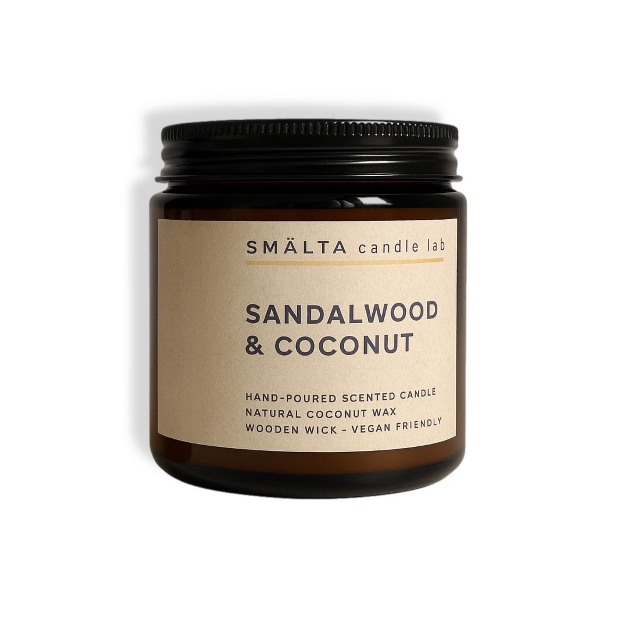Ароматическая свеча "Сандал и кокос" 120 ml
