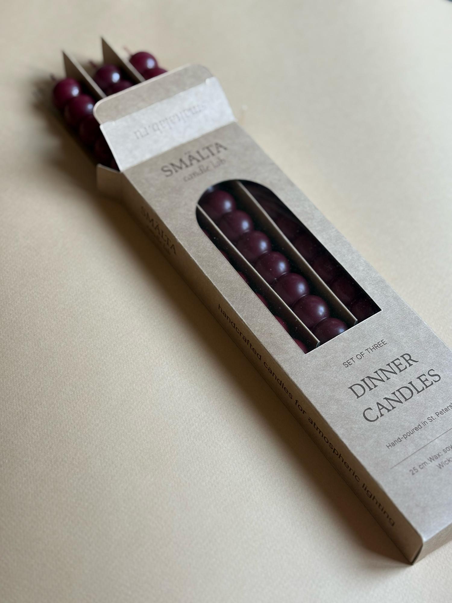 Набор свечей BUBBLE ягодный