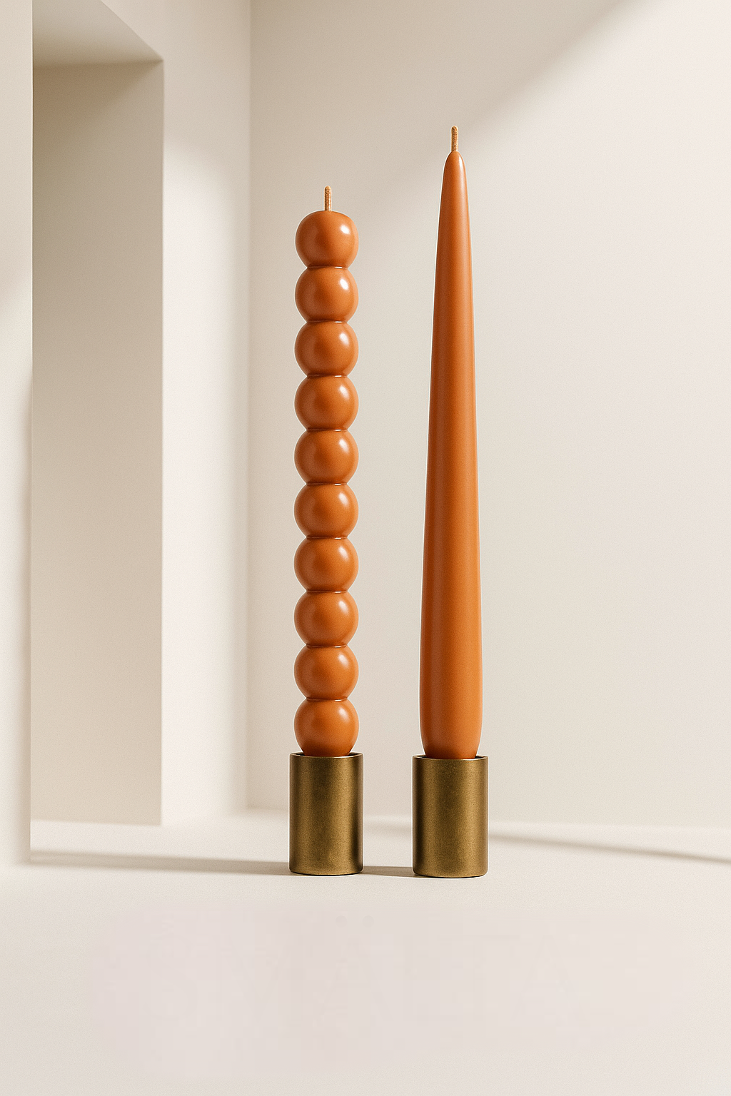 Набор свечей TAPER тыквенный