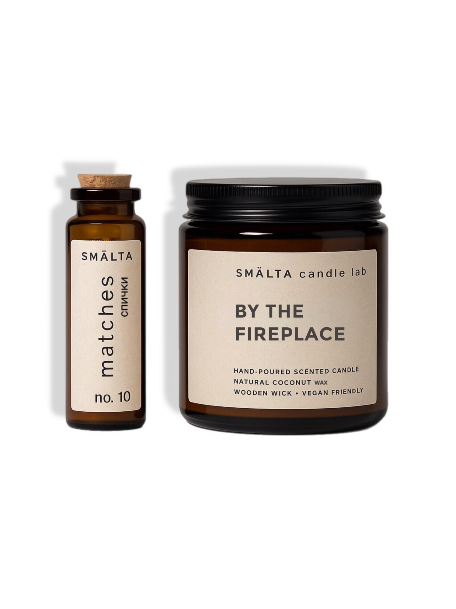 Ароматическая свеча "У камина" 120 ml