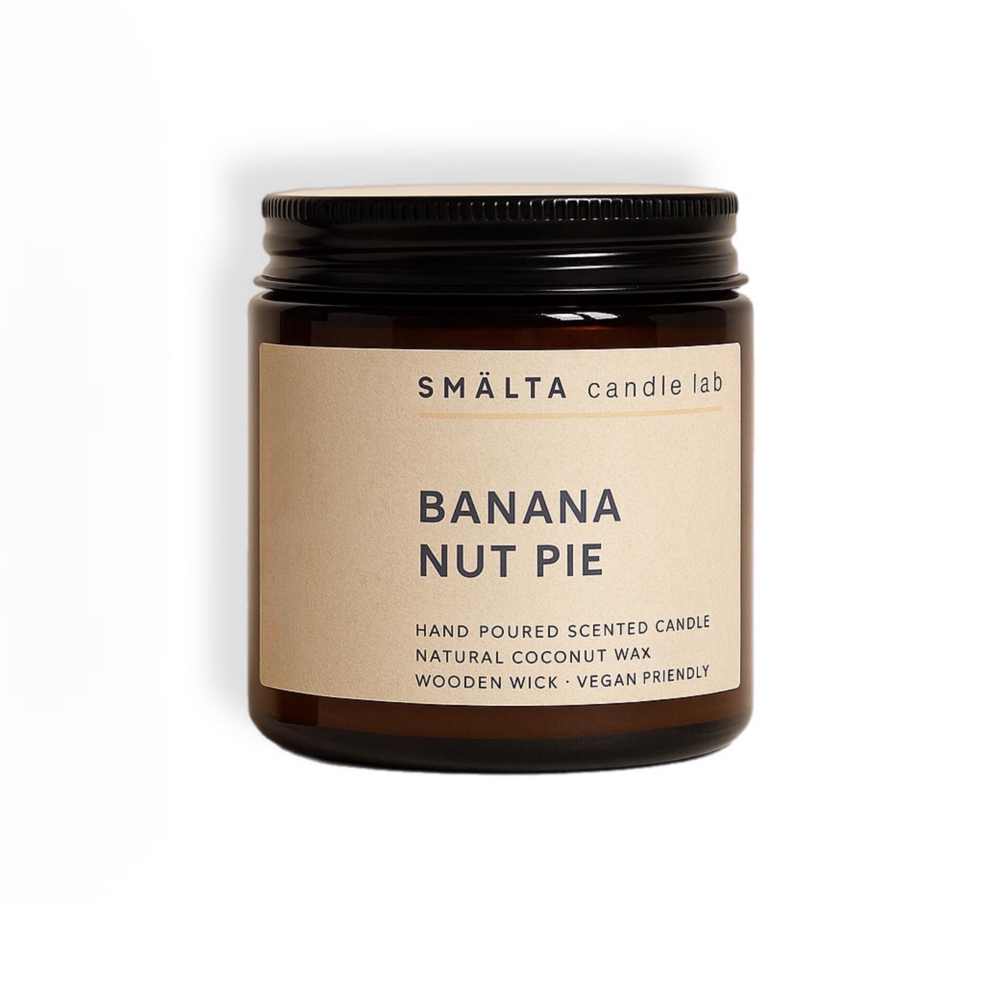 Ароматическая свеча "Бананово-ореховый пирог" 120 ml