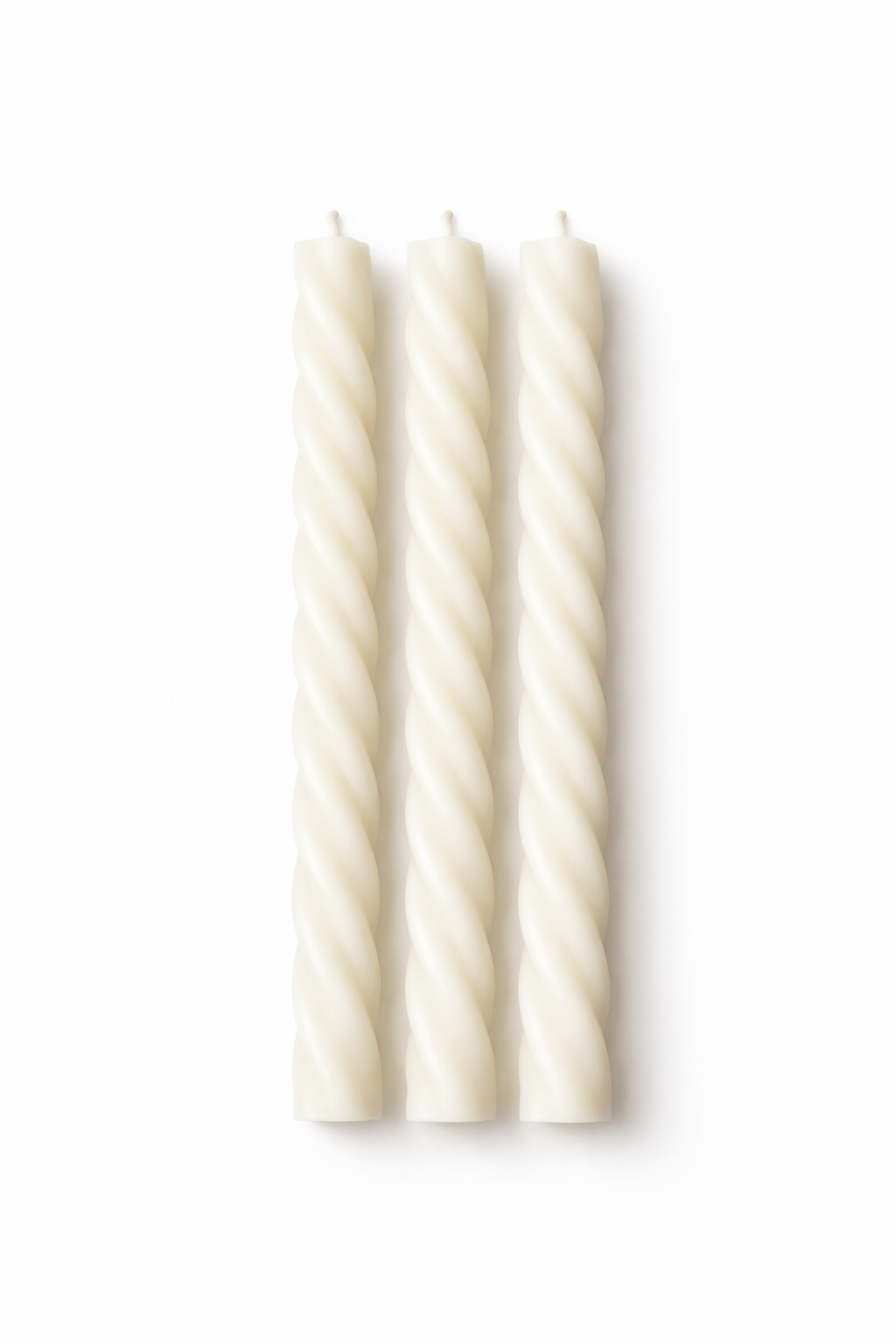 Набор свечей TWIST белый