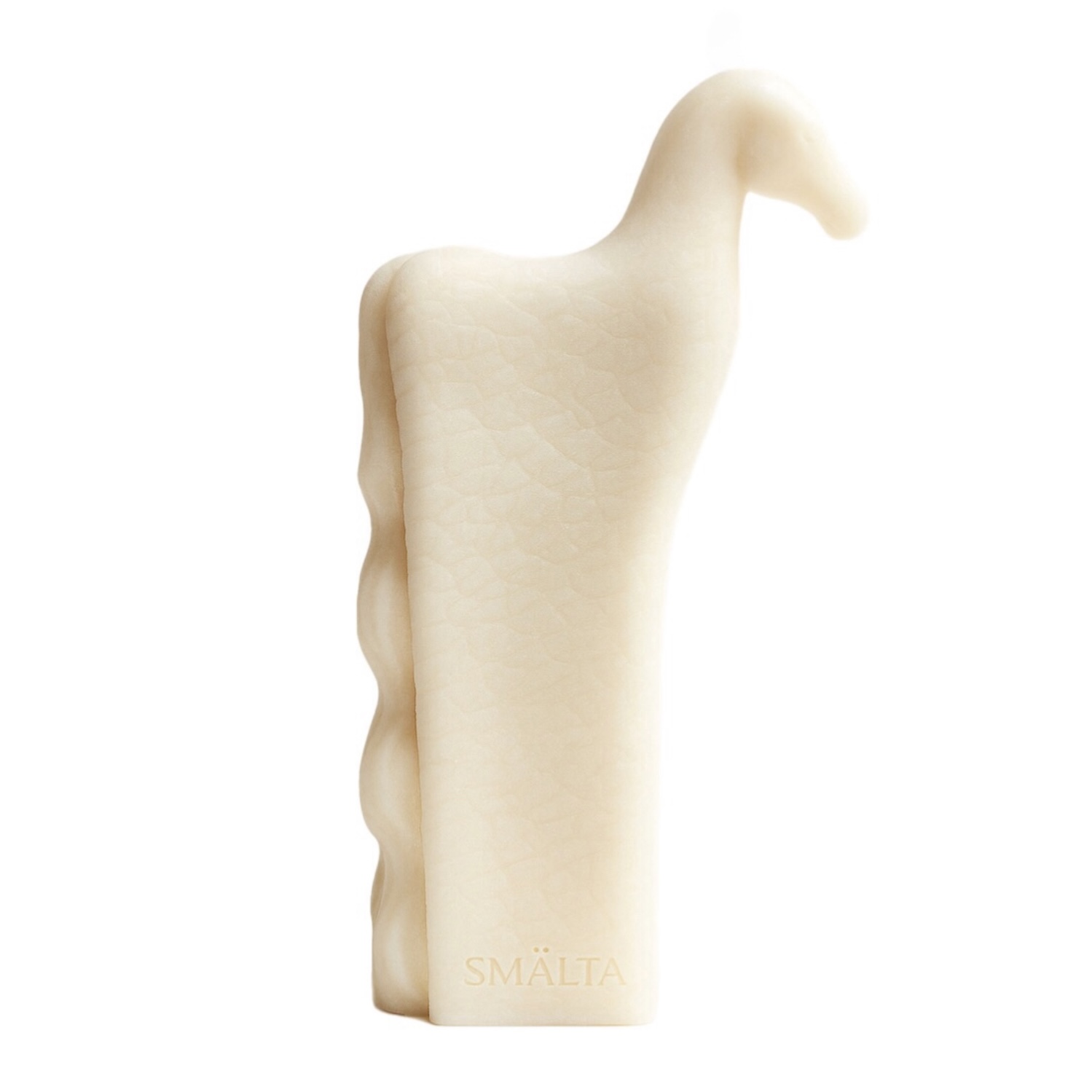 Свеча декоративная "Лошадь" белая