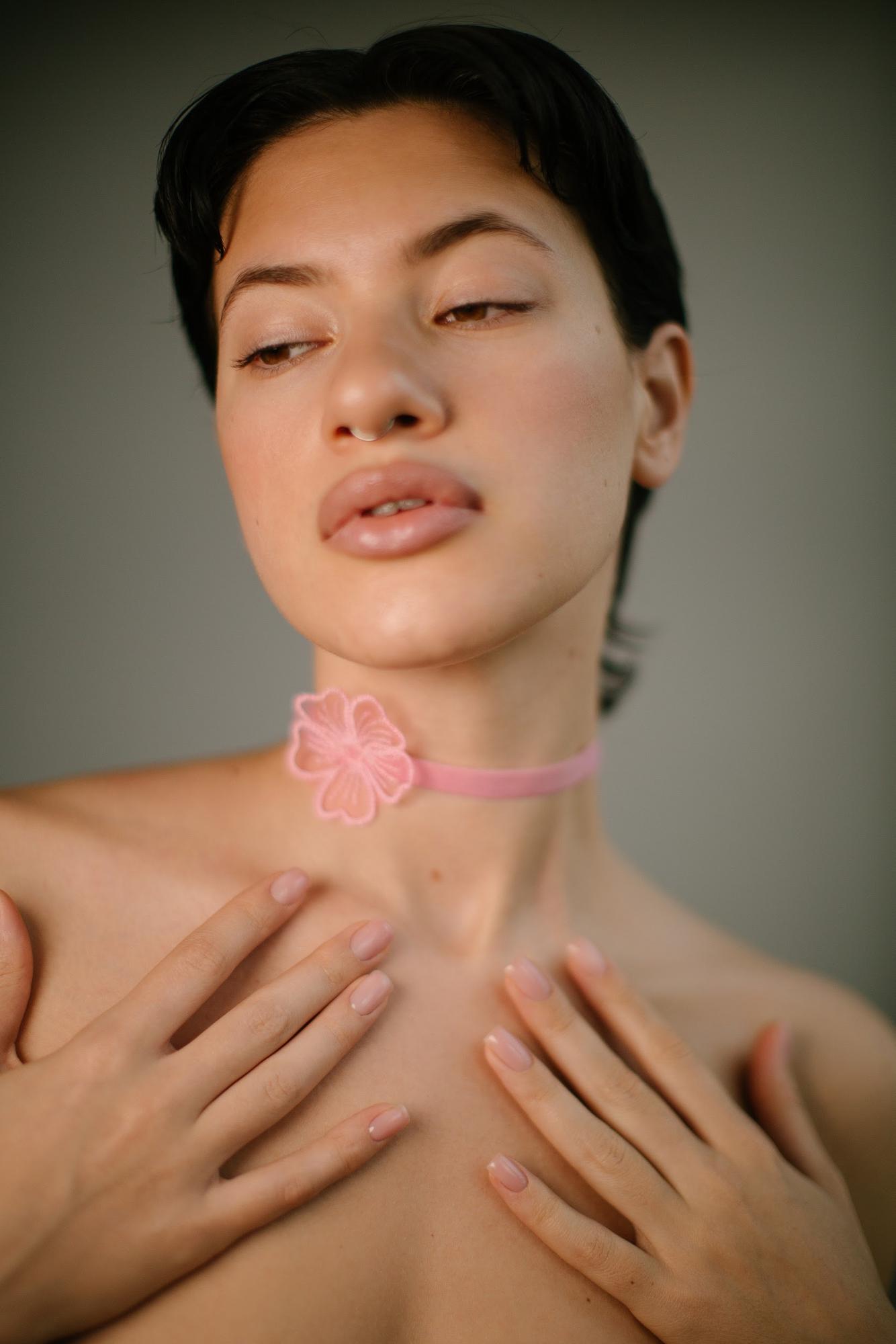 чокер ROSE FLOWERS