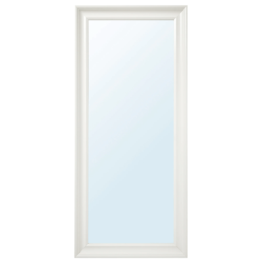 Зеркало ростовое белое настенное 74х165