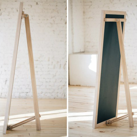 Зеркало в раме из ясеня ростовое напольное 62х162,5