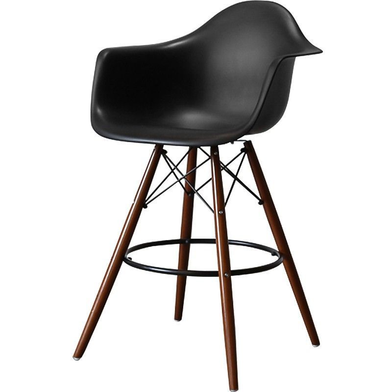 Барный стул Eames DAW черный