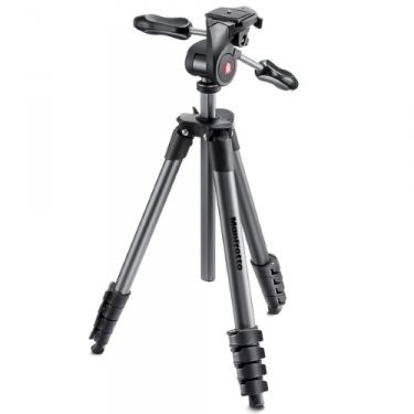 Штатив MANFROTTO Compact Advanced Black (MKCOMPACTADV-BK)