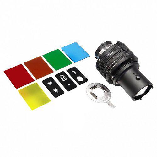 Насадка оптическая с масками гобо (6 шт) и цветными фильтрами (5 шт)