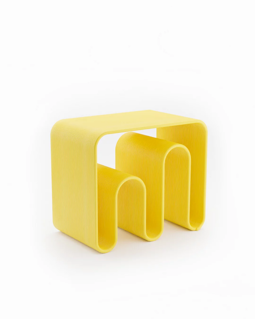 Столик Eburet желтый