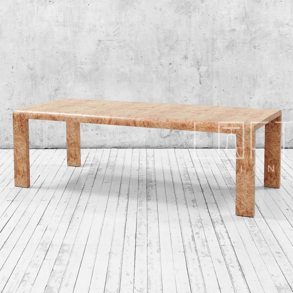 Стол из корня оливкового ясеня