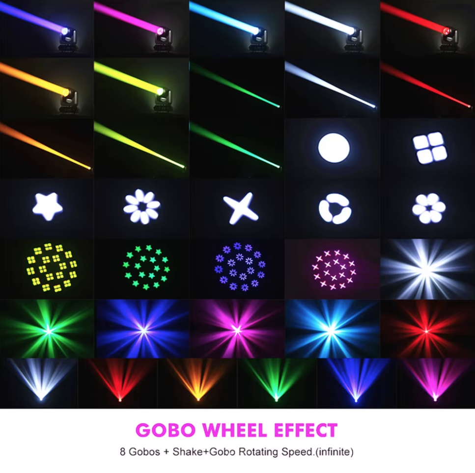 HYULIGHTS Мини-светодиодные фонари DJ 150 Вт