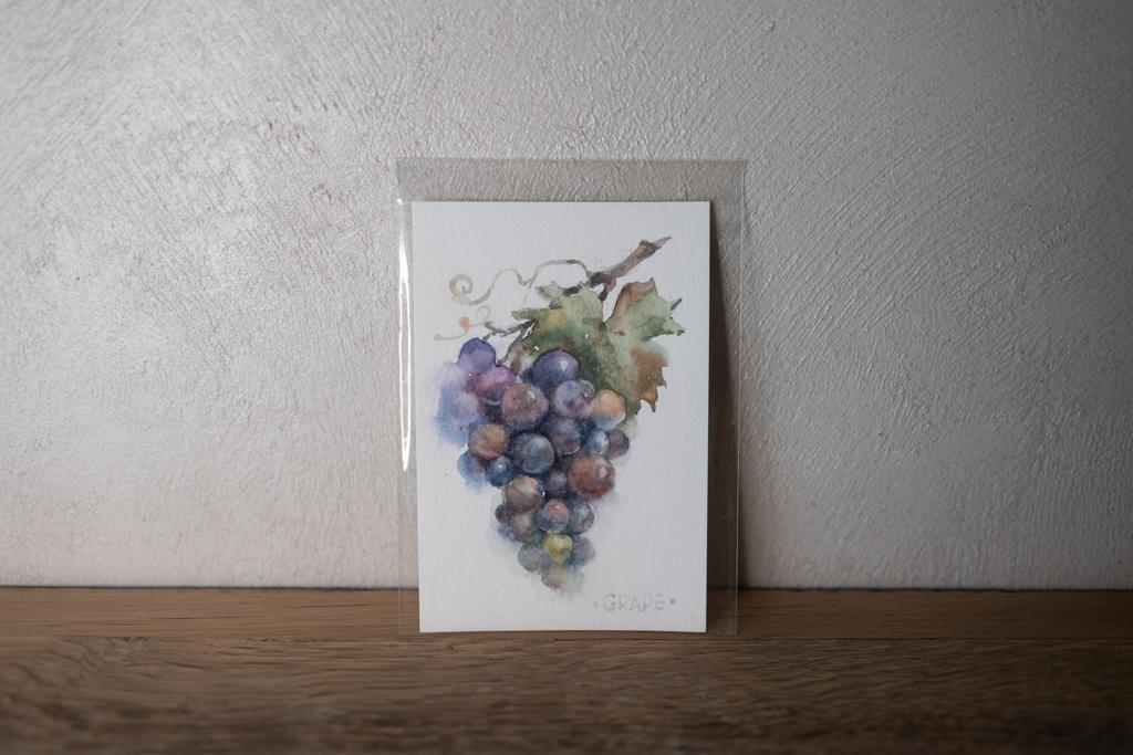 Открытка акварельная