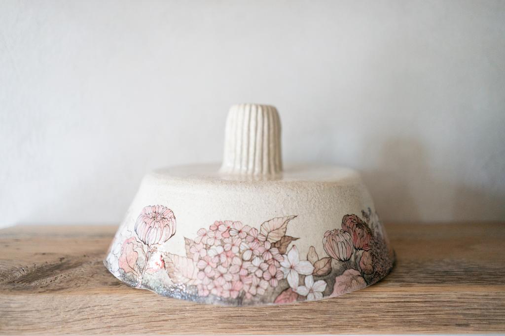 Керамический абажур