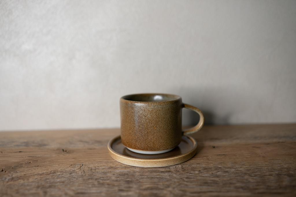 Кофейная пара коричневая