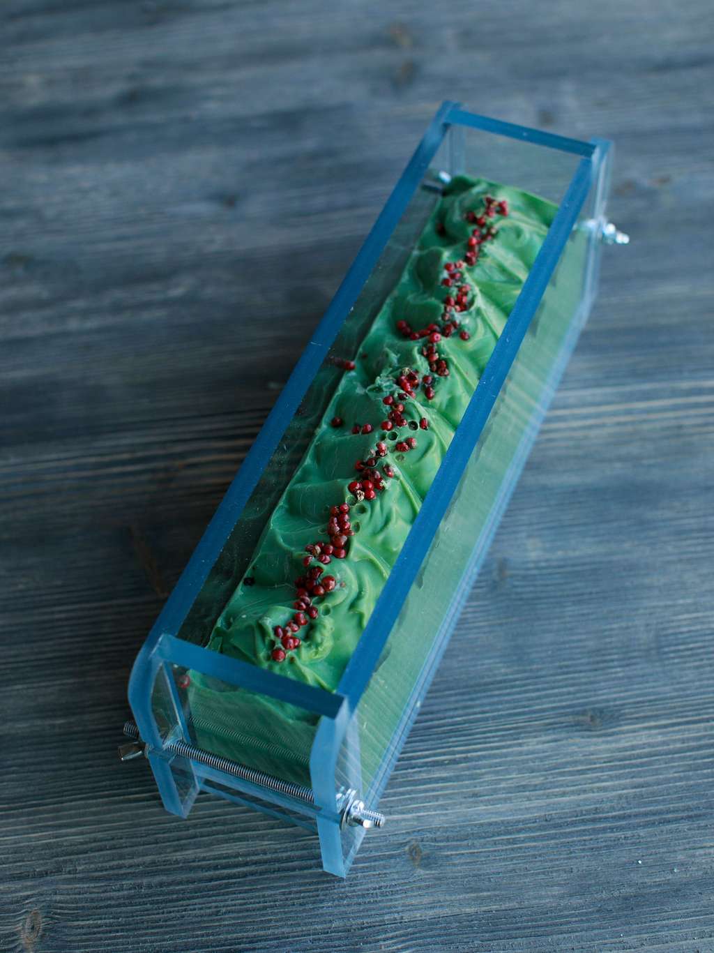 Форма для мыла с нуля из поликарбоната на 1,7 кг Ширина 6.5 см