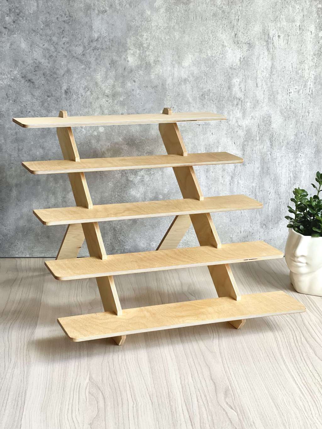 Разборный стеллаж для ярмарки