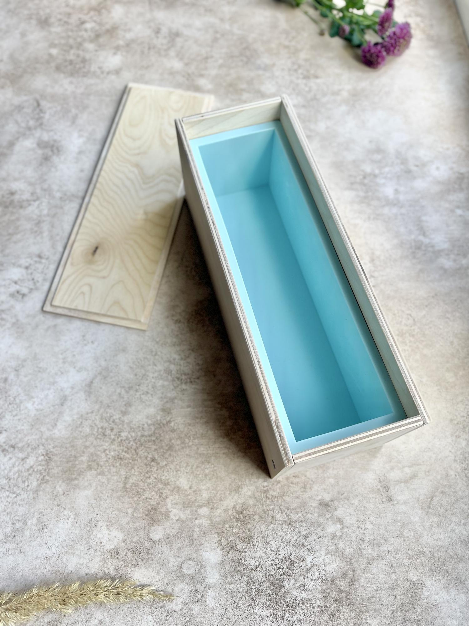 Силиконовая форма c для мыла на 1,2 кг общей массы Ширина 7