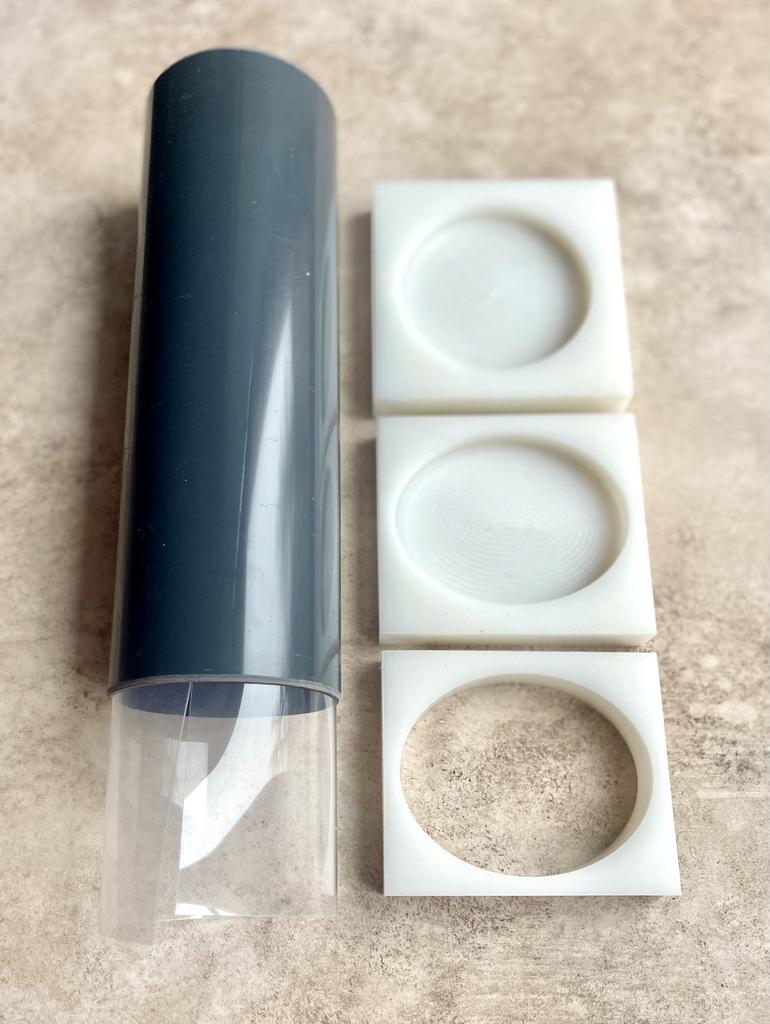 Форма для круглого или овального мыла с нуля